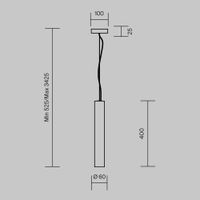 Товар: Подвесной светильник Maytoni MOD461PL-L5BK - фото 7 Подвесной светильник Maytoni MOD461PL-L5BK — фото 7, Подвесные светильники