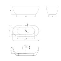 Акриловая ванна ABBER AB9263-1.8 белая — фото 13, Акриловые ванны