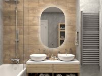 Зеркало арт-ТИТ-02-65/110-14 — фото 2, Зеркала в ванную комнату