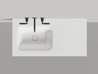 Раковина столешница ONDA FLOW ROUND арт-1402205MN — фото 4, Раковины подвесные