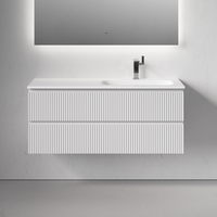 Тумба подвесная SANCOS Snob R правая 1195х445х500, c двумя ящиками оснащенными доводчиками, Bianco, арт. арт-SNR120RW — фото 1, Тумбы под раковину