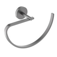 БЕТТА полотенцедержатель овальный, оружейная сталь арт-AQ4621BGM — фото 1, Полотенцедержатели