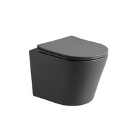 Товар: Унитаз подвесной Piatti VT1-11SMA, цвет антрацит матовый, ультратонкое soft-close сиденье - фото 3 Унитаз подвесной Piatti VT1-11SMA, цвет антрацит матовый, ультратонкое soft-close сиденье — фото 3, Подвесные унитазы