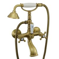 REVIVAL См-ль д/ванны внешний, бронза 19488 — фото 1, Смеситель для ванны