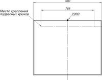 Мебель для ванной Aquanet Nova Lite 100 белый глянец арт-00274177 — фото 13, Комплекты мебели для ванной