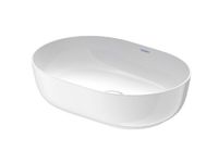 Раковина, Duravit, Luv, шгв 500*350*140, отверстия для смесителя-отсутствуют, цвет-белый арт-0379500000 — фото 1, Раковины встраиваемые сверху