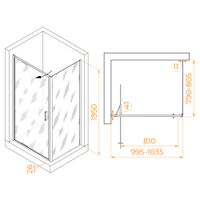 Товар: Душевой уголок RGW SV-145B (SV-05B + Z-050-2B) 1000x800 703214508-14 - фото 4 Душевой уголок RGW SV-145B (SV-05B + Z-050-2B) 1000x800 703214508-14 — фото 4, Душевые уголки