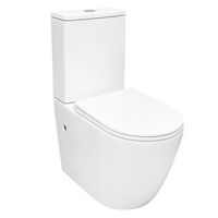 Унитаз-компакт Azario Verona 360х660х800, напольный, безободковый, система смыва "Торнадо", в комплекте с быстросъемным сиденьем микролифт арт-AZ-8301 — фото 15, Напольные унитазы