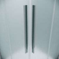 Товар: 1/2 душевого ограждения Grossman Galaxy 1/2.K33.01.90.10.02 (90х195) правая,хром,стекло шиншилла, 1 место - фото 9 1/2 душевого ограждения Grossman Galaxy 1/2.K33.01.90.10.02 (90х195) правая,хром,стекло шиншилла, 1 место — фото 9, Раздвижные душевые двери