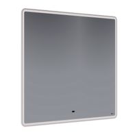 Зеркало Lemark ELEMENT 90х80 см с подсветкой, с подогревом арт-LM90Z-E — фото 5, Зеркала в ванную комнату