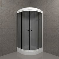 ДК Грэй 90*90 А (7 мест+сифон D50, декор.крышка) арт-Щ0000068064 — фото 3, Душевые кабины