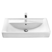 Раковина SANTEK Тигода 80 мебельная белый (WH302084) — фото 1, Раковины подвесные