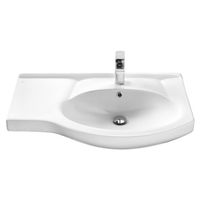 Раковина SANTEK Коралл 83 мебельная белый (WH110225) — фото 1, Раковины подвесные