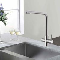 Смеситель для кухни под фильтр из нержавеющей стали EKO, EKO05-151 — фото 1, Смесители для кухни