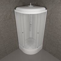 ДК Вельвет 90*90 В (7 мест+сифон D50) арт-Щ0000063055 — фото 9, Душевые кабины