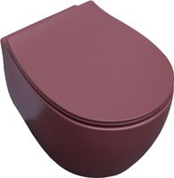 Чаша подвесного унитаза Allen Brau Fantasy бордо арт-4.11004.BD — фото 1, Подвесные унитазы