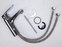 Смеситель для раковины AZARIO TAVIRA керамический картридж, хром арт-AZ-WKE168040C — фото 1, Смесители для раковины