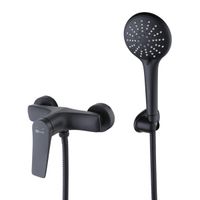 Товар: Bronx Смеситель для душа, без излива лейка, р/ОД, черный, LM, LM3703BL - фото 1 Bronx Смеситель для душа, без излива лейка, р/ОД, черный, LM, LM3703BL — фото 1, Лейки для душа