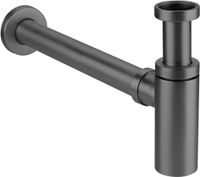 Сифон для раковины Allen Brau Priority графит браш арт-5.31025-MG — фото 1, Сифоны для раковины