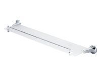 OSCAR Полка с галереей 60 см., хром/матовое стекло OSC-5211.CR — фото 1, Полки для ванной и душа