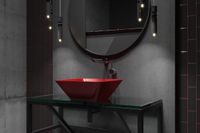 Раковина SATURNS Soft Rock Color 42,5 Х 42,5 RAL* арт-1.02.004.11.3 — фото 2, Раковины накладные