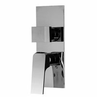 Смеситель для душа, Fima Carlo Frattini, Fit, тип открывания воды-однорычажный, монтаж-настенный встраиваемый, отверстия для монтажа-1, внутренняя часть-необходимо заказать, цвет-хром, с переключателем на 2/3 источника арт-F3389X6CR — фото 1, Смеситель для душа