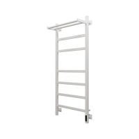 Полотенцесушитель электрический Grota Tela 530х1200 белый Tela 530х1200 RAL9016 EL — фото 5, Электрические полотенцесушители