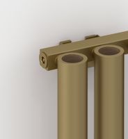 Отопительный радиатор Сунержа Кумир-0 500х190 3 секции Матовое золото арт-032-0340-5003 — фото 1, Радиаторы отопления