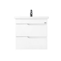 Тумба под раковину VIANT КУБА 60 подвесная белый арт-VKUB60CO-T2YP — фото 2, Тумбы под раковину