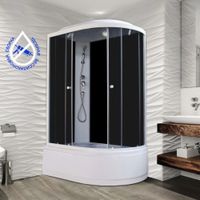 Ограждение VIVA90B N душевое Ceruttispa без поддона (90x90x195) — фото 89, Прямоугольные душевые уголки