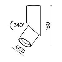 Потолочный светильник Technical C027CL-L10B — фото 2, Подвесные светильники