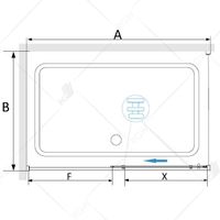 Душевой уголок RGW SV-42 (SV-12 + Z-050-2) 1300x900 32324239-011 — фото 3, Душевые уголки