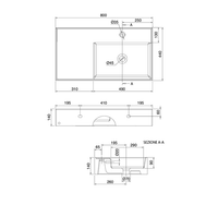 Товар: Раковина Scarabeo TEOREMA 2.0 угловая подвесная или накладная с переливом с одним отверстием цвет синий матовый с антибактериальным и грязеотталкивающим покрытием BIOKER арт-5118 56 BK - фото 3 Раковина Scarabeo TEOREMA 2.0 угловая подвесная или накладная с переливом с одним отверстием цвет синий матовый с антибактериальным и грязеотталкивающим покрытием BIOKER арт-5118 56 BK — фото 3, Раковины подвесные