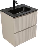 Тумба под раковину Aquanet Джейн (Flat) 60 бежевый арт-00343975 — фото 3, Тумбы под раковину