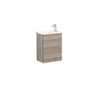 Root Тумба 45 см с раковиной с дверцей кордоба левый VITRA арт-68061 — фото 1, Тумбы с раковиной