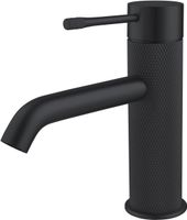 Смеситель для раковины Allen Brau Priority 4.0 черный матовый арт-5.31С01-31 — фото 1, Смесители для раковины