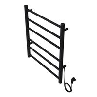 Товар: Полотенцесушитель электрический AZARIO PARMA 500/600 6 секций, диммер справа, черный арт-AZ10856B - фото 2 Полотенцесушитель электрический AZARIO PARMA 500/600 6 секций, диммер справа, черный арт-AZ10856B — фото 2, Электрические полотенцесушители