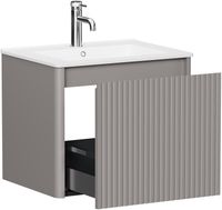 Тумба под раковину Allen Brau Gravity 60 1.370016.PGM платина матовый — фото 4, Тумбы под раковину