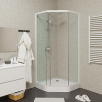 Ограждение VIVA90B N душевое Ceruttispa без поддона (90x90x195) — фото 11, Прямоугольные душевые уголки