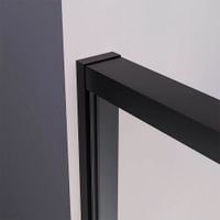 Товар: Душевая дверь раздвижная Premium Prato 300 B-R, 1500х2000, черный матовый, стекло прозрачное PR3/R-150-01-B-C4 - фото 4 Душевая дверь раздвижная Premium Prato 300 B-R, 1500х2000, черный матовый, стекло прозрачное PR3/R-150-01-B-C4 — фото 4, Раздвижные душевые двери