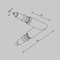 Комплектующие для систем освещения с токоведущими элементами Technical арт-CA006EC-BS — фото 6, Комплектующие для освещения