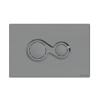 Клавиша смыва Artceram Monet для унитаза цвет хром матовый арт-701.000.70 — фото 2, Кнопки смыва