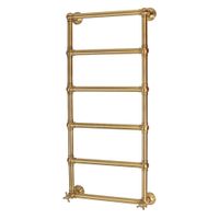 COLOSSEUM Полотенцесушитель электрический, h1110/1190x480/560 мм. DX(включение справа), бронза 22628 — фото 1, Электрические полотенцесушители