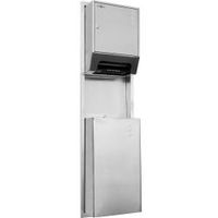 Встраиваемвый блок в стену с автоматическим диспенсером бум. полотенец и контейнером для мусора 12012.S — фото 1, Аксессуары и оборудование для общественных мест