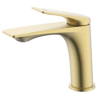 Cмеситель для раковины Azario Lursy керамический картридж, золото матовое арт-AZ-K1049MG — фото 2, Смесители для раковины