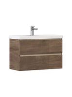 Тумба под раковину VELVEX навесная Mondi 800-0-2 (Madera Classica Slim) 308 — фото 1, Тумбы под раковину