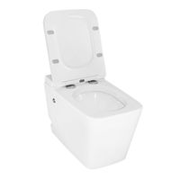 Товар: Унитаз импульсный Azario 360х590х440 напольный, квадратный, быстросъемное сиденье микролифт арт-AZ101 - фото 3 Унитаз импульсный Azario 360х590х440 напольный, квадратный, быстросъемное сиденье микролифт арт-AZ101 — фото 3, Напольные унитазы