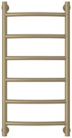 Полотенцесушитель водяной Сунержа Галант+ 800х400 Матовое золото арт-032-0200-8040 — фото 1, Водяные полотенцесушители