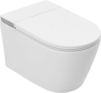 Унитаз подвесной Allen Brau Smart белый, с функцией биде арт-4.I1001.20 — фото 1, Подвесные унитазы