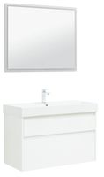 Мебель для ванной Aquanet Nova Lite 100 белый глянец 00274177 — фото 1, Комплекты мебели для ванной